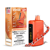Kraze Luna 42K Amber Peach Mango Ice Disposable Vape